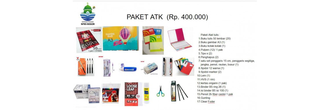 Paket Alat Tulis Kantor 