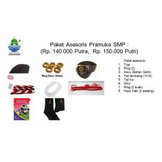 Paket Aksesoris Pramuka SMP (Putri)